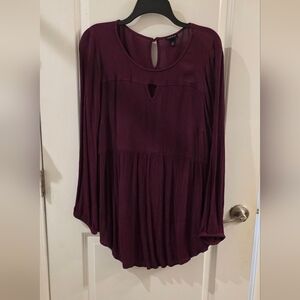Torrid Elegant Purple Dress Top